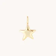 Astrid & Miyu Pavé Star breloque or 9 carats étoile