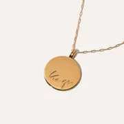 Astrid & Miyu Virgo Bold collier Vierge doré