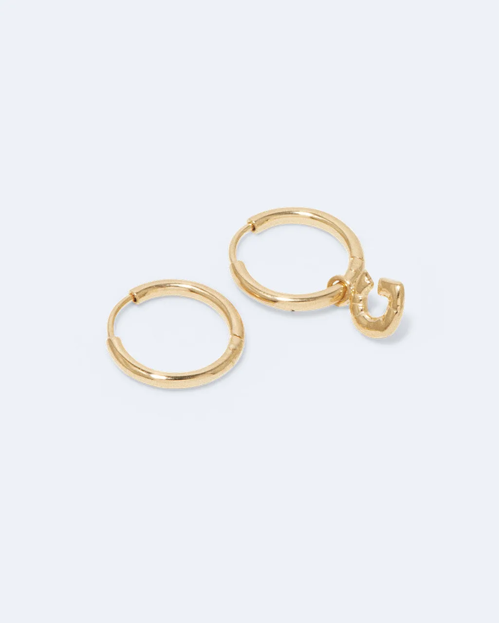 Completedworks Classicworks G boucles d'oreilles vermeil doré