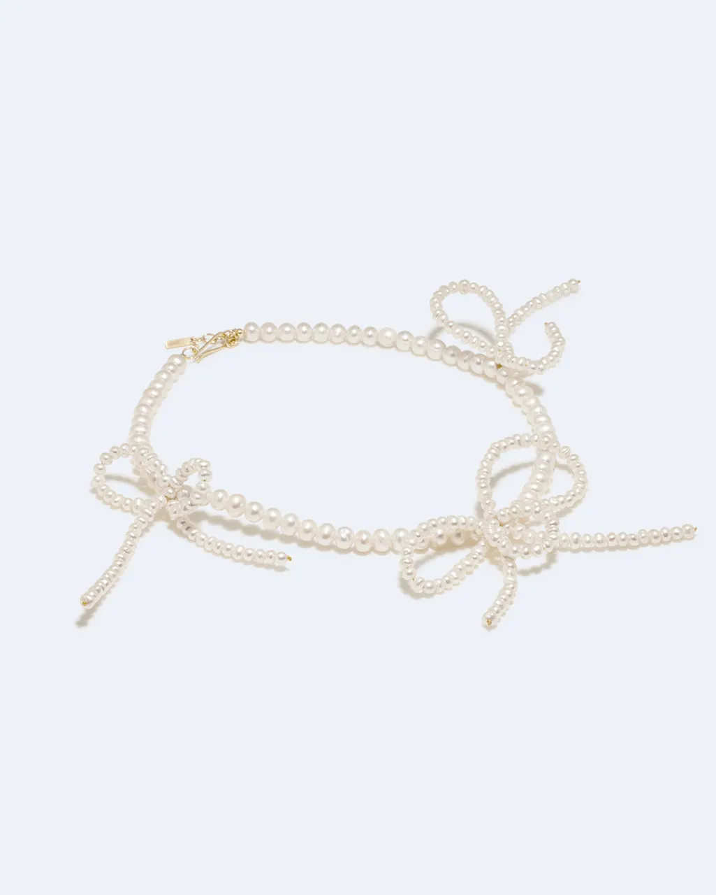 Completedworks Loop-the-Loop collier perle vermeil