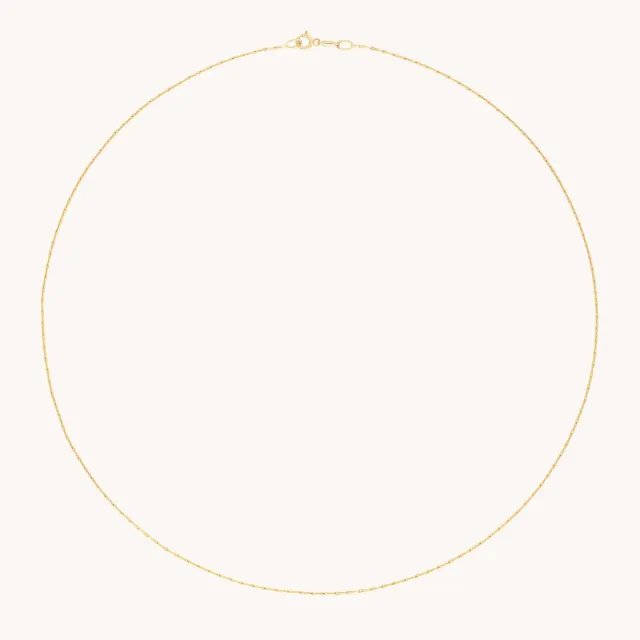 Astrid & Miyu Marylebone collier chaîne or massif
