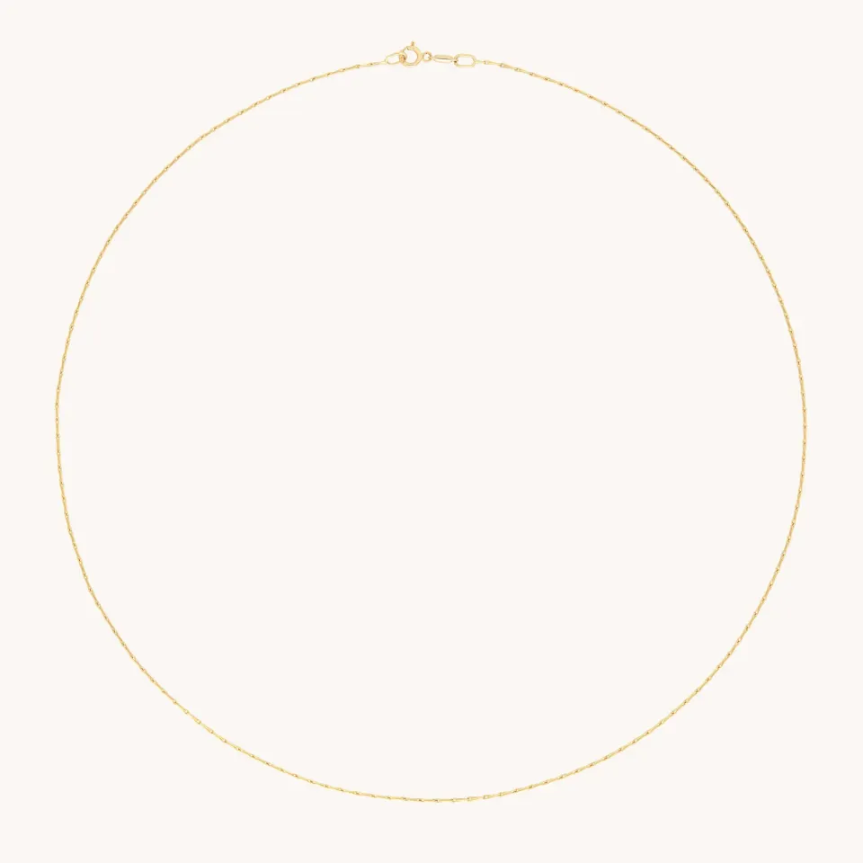 Astrid & Miyu Marylebone collier chaîne or massif