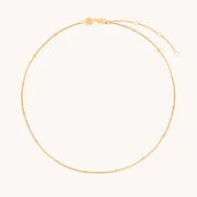 Astrid & Miyu Essential Crystal Pendant collier doré