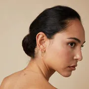 Astrid & Miyu Twist boucles or massif torsadées
