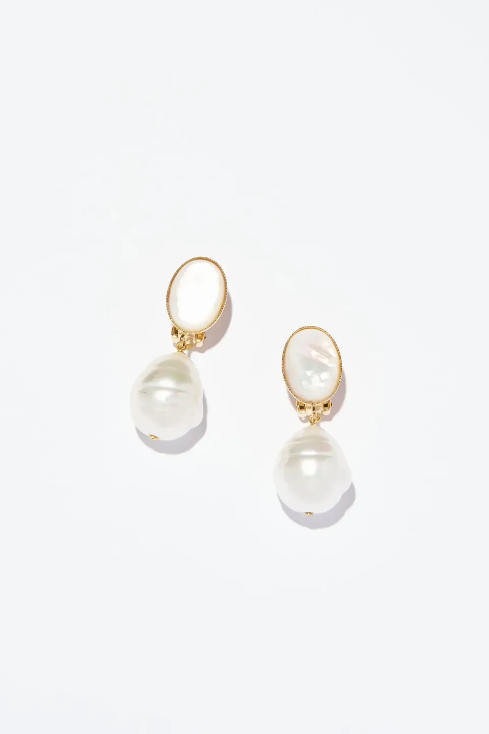 Philippe Ferrandis Corfou boucles clips médaillon