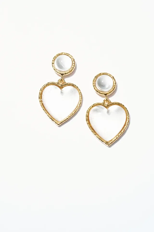 Philippe Ferrandis Break My Heart boucles cœur pendant 5 cm