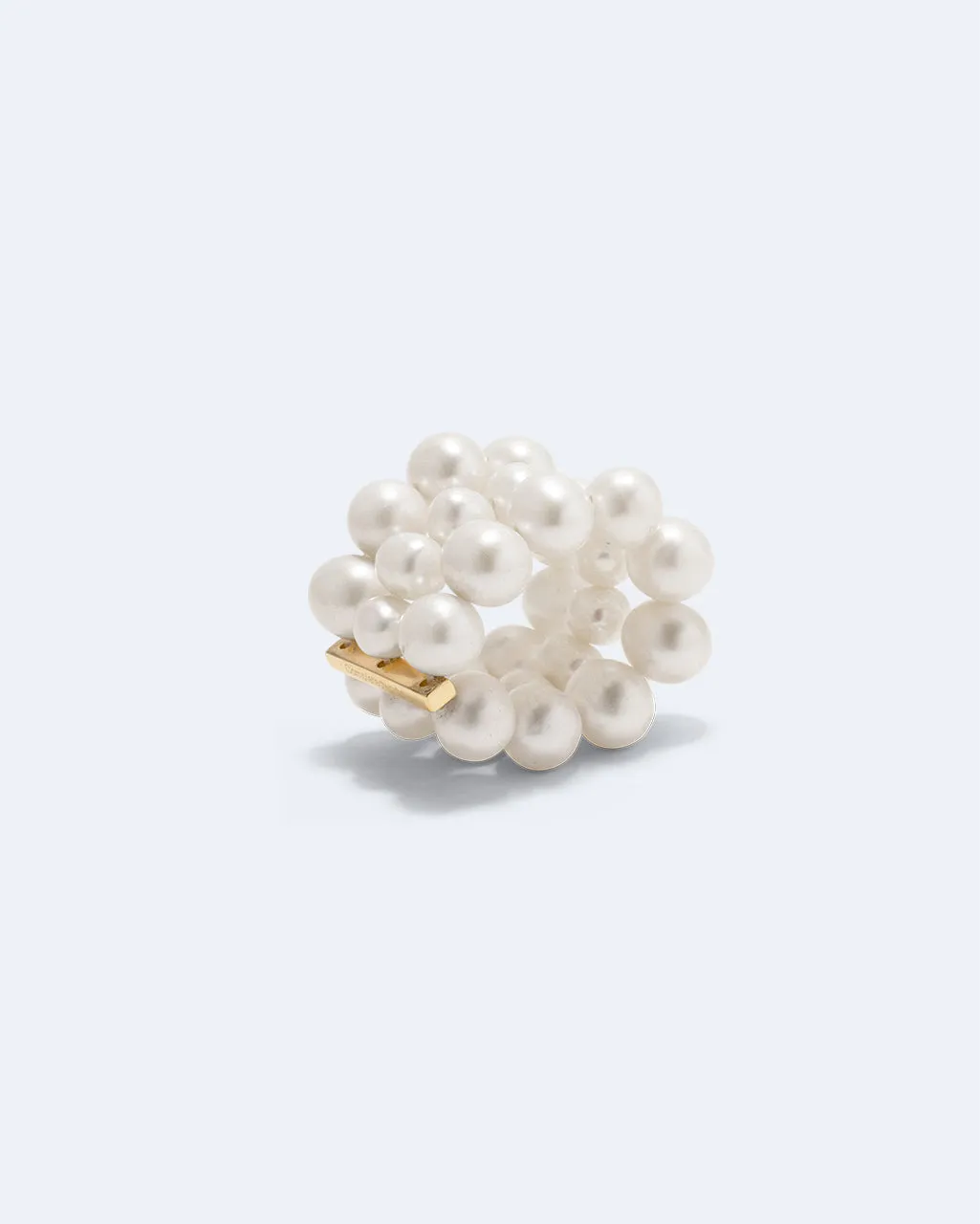 Completedworks One [Blank] Can Change the World bague perle dorée