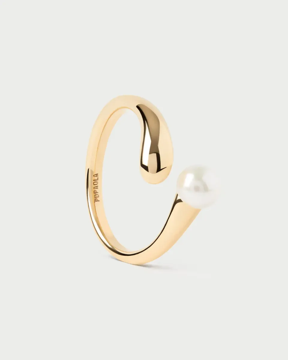 PDPAOLA La Perla bague perle d'eau douce