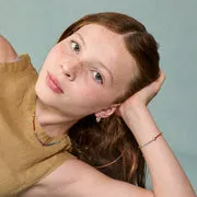 Astrid & Miyu Rainbow Junior bracelet or blanc 9 carats