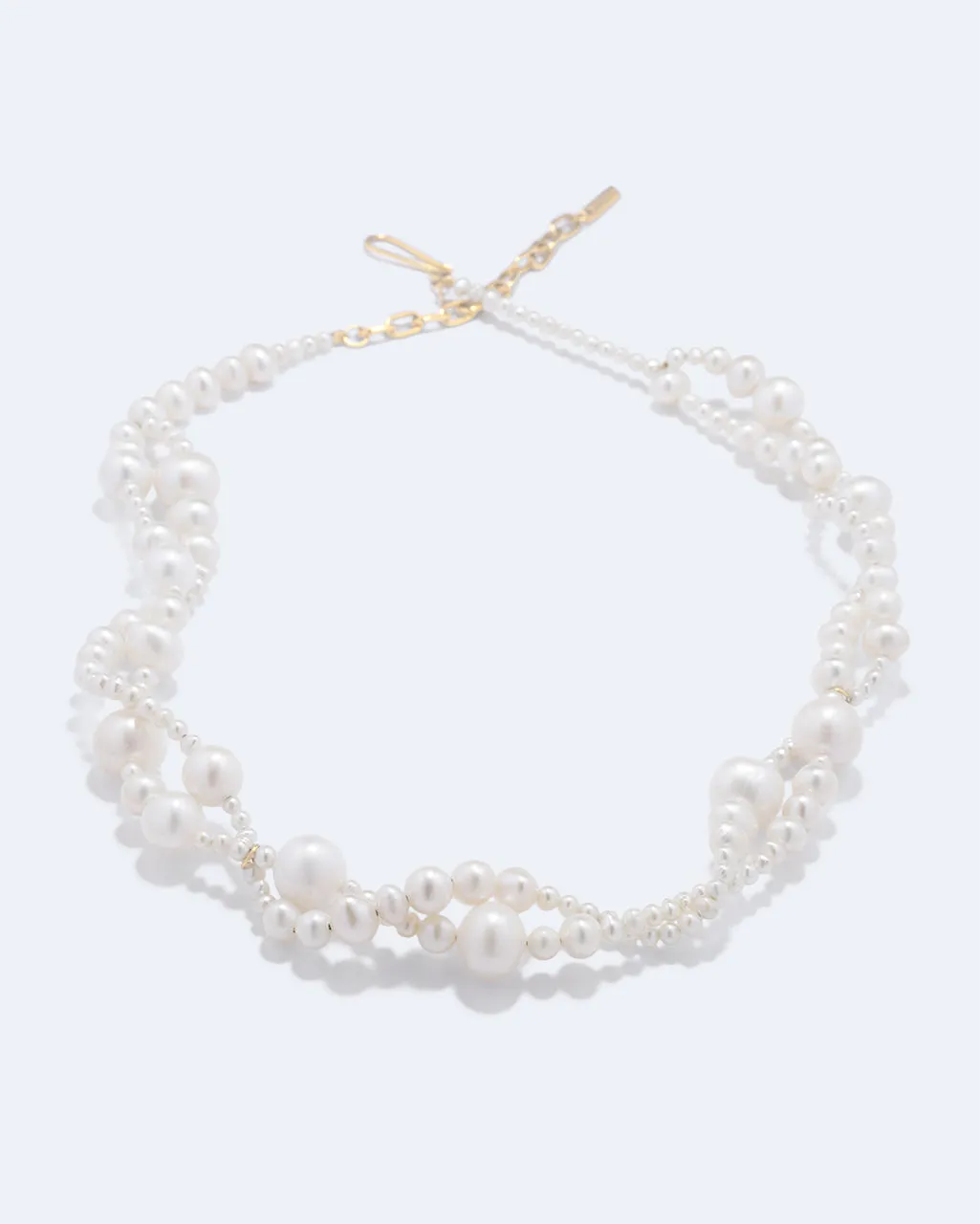 Completedworks Edo collier perle vermeil or