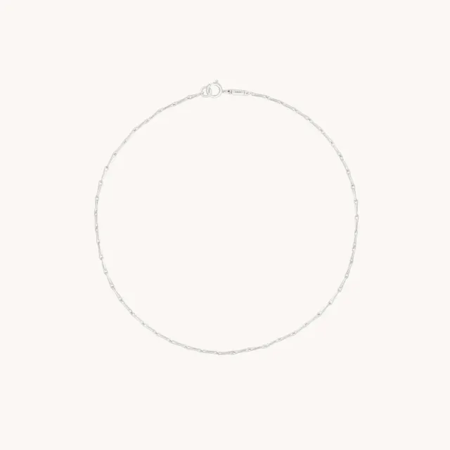 Astrid & Miyu Marylebone Story bracelet or blanc massif