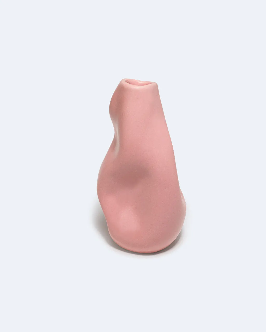 Completedworks Fold Seam vase céramique rose mat