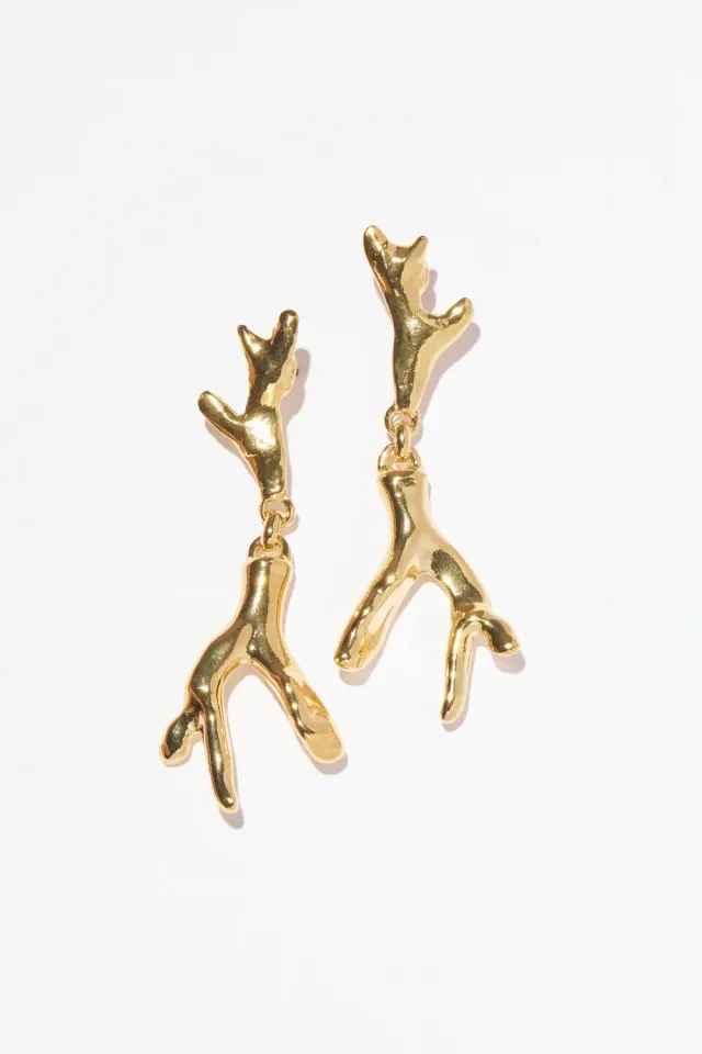 Philippe Ferrandis Minorca boucles clous oreilles dorées