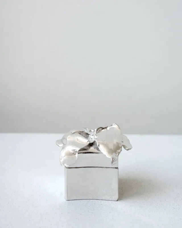 Completedworks Small Flower boîte à bijoux fleur argent