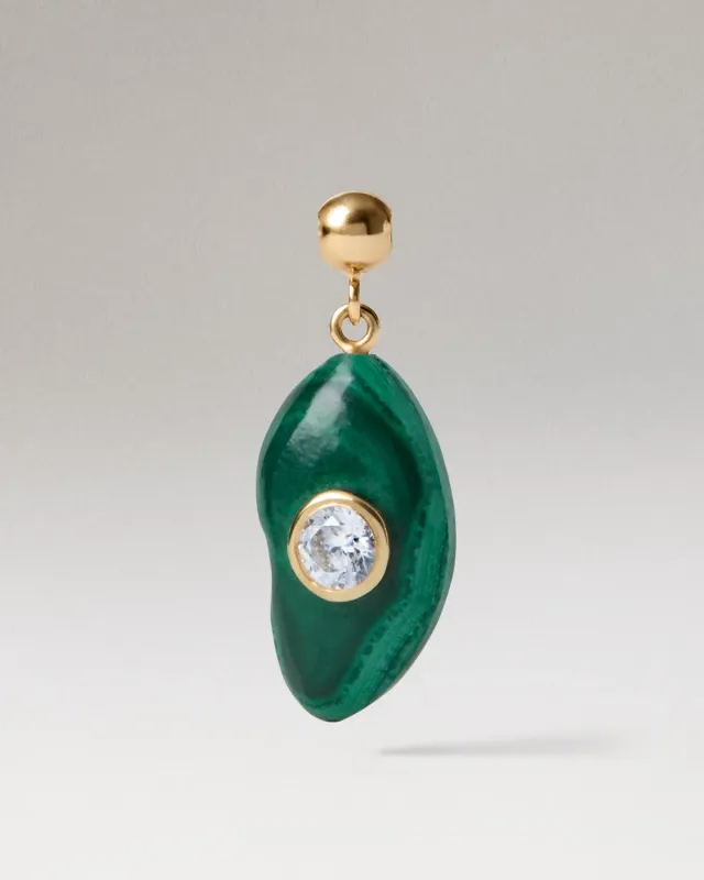 PDPAOLA Transformation Malachite breloque malachite verte