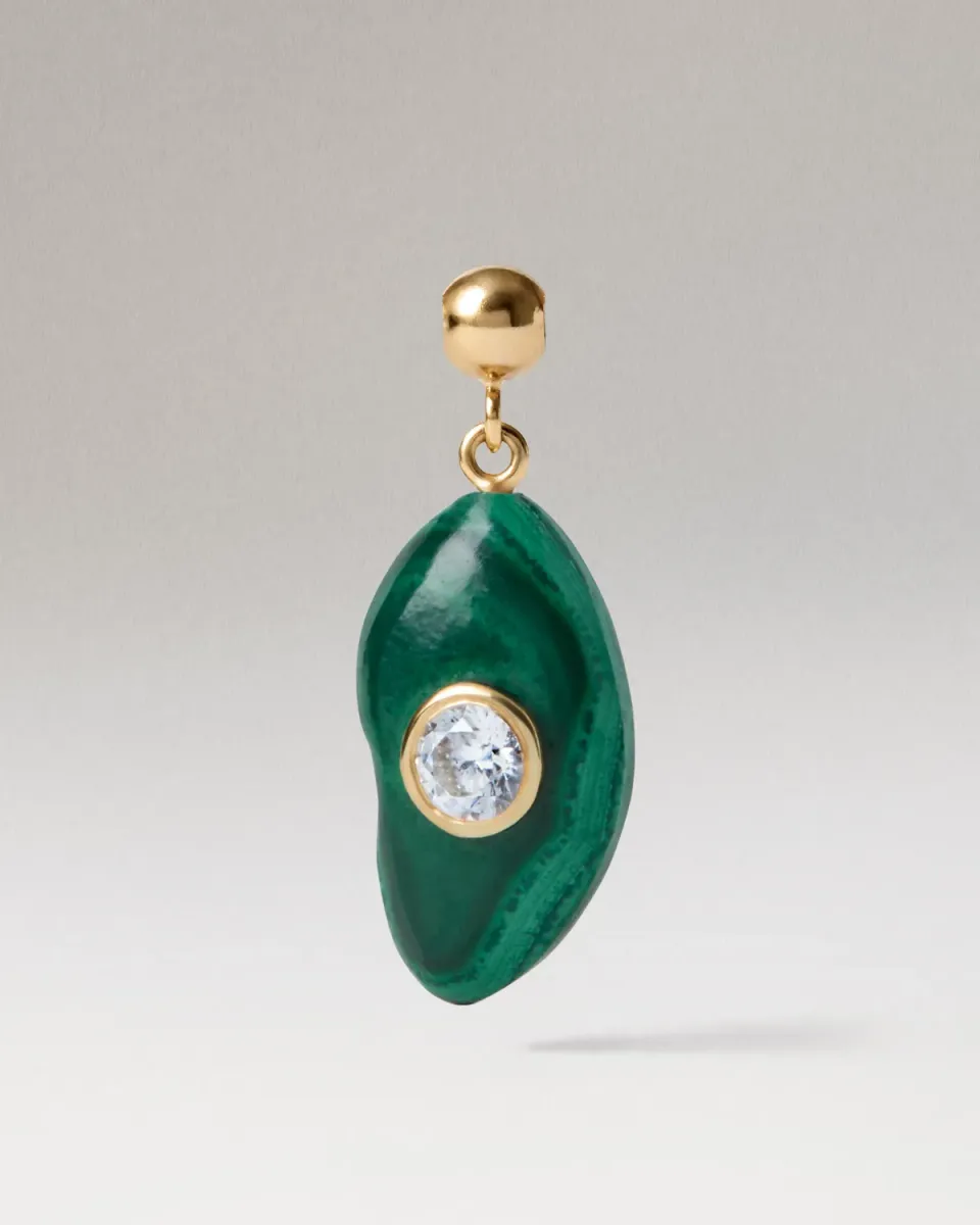 PDPAOLA Transformation Malachite breloque malachite verte