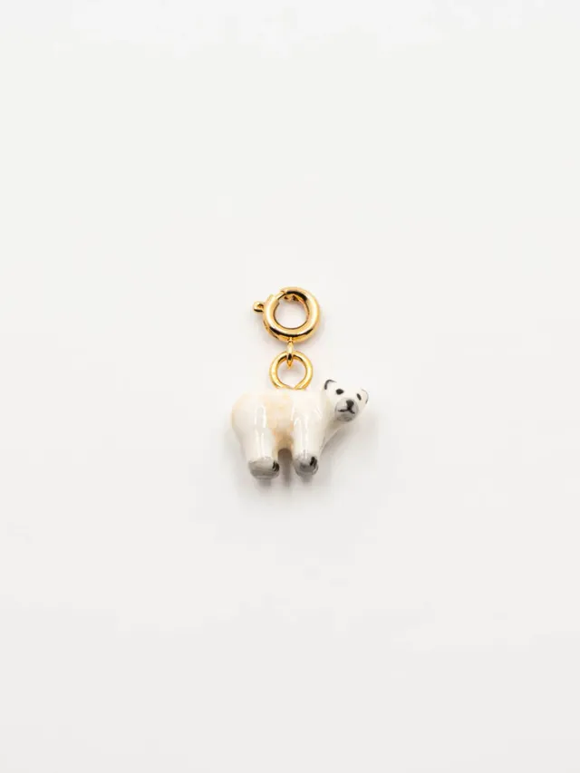 Nach Bijoux Les Protégés charms ours polaire 1 cm