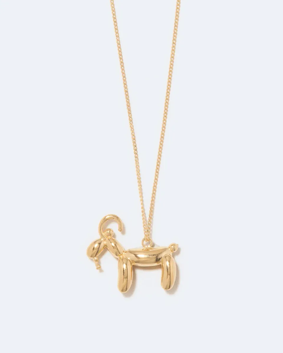 Completedworks Capricorn pendentif ballon plaqué or capricorne