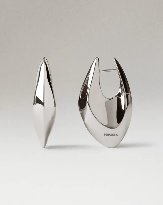 PDPAOLA Fuji mini boucles d'oreilles dorées