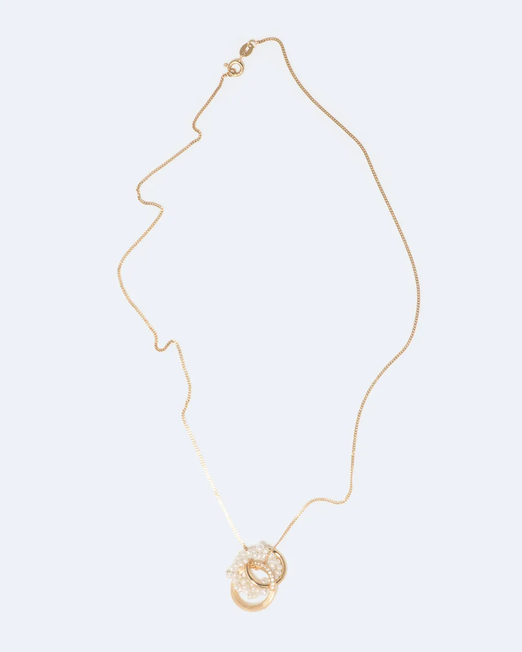 Completedworks Echoes collier pendentif perle topaze