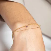 Astrid & Miyu Chelsea Chain bracelet or massif
