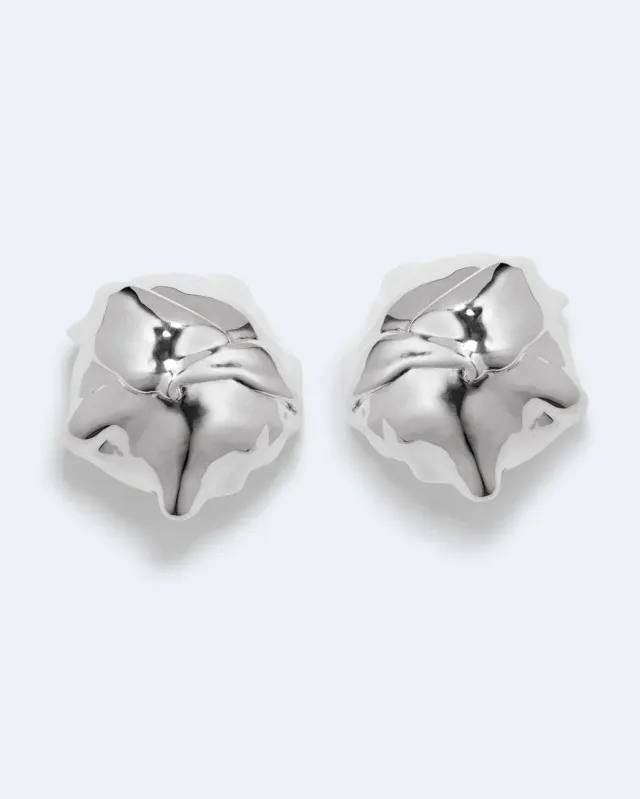 Completedworks Conked Out boucles d’oreilles argent recyclé éclat