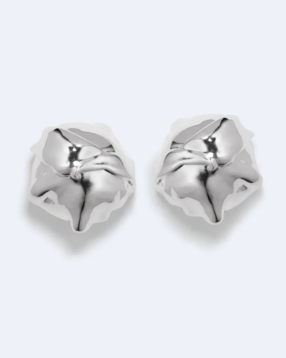 Completedworks Conked Out boucles d’oreilles argent recyclé éclat
