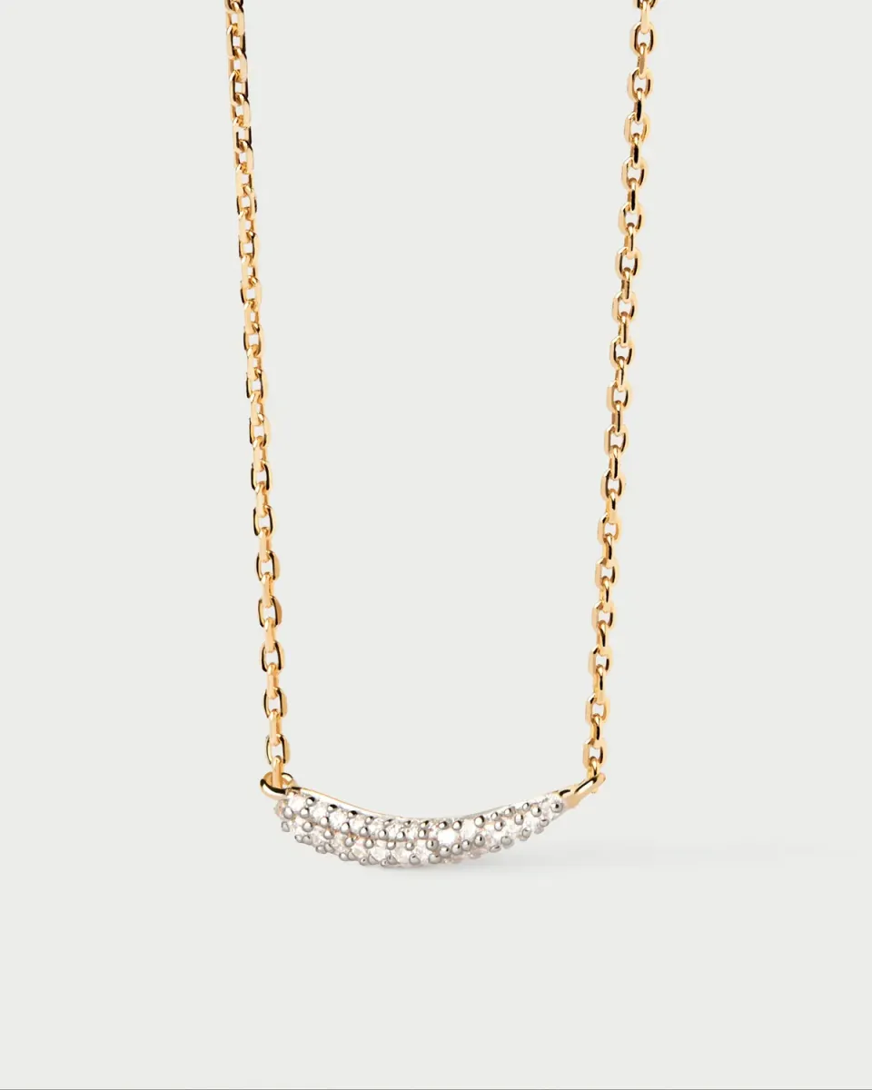 PDPAOLA Nilo collier or diamants 0,13 ct