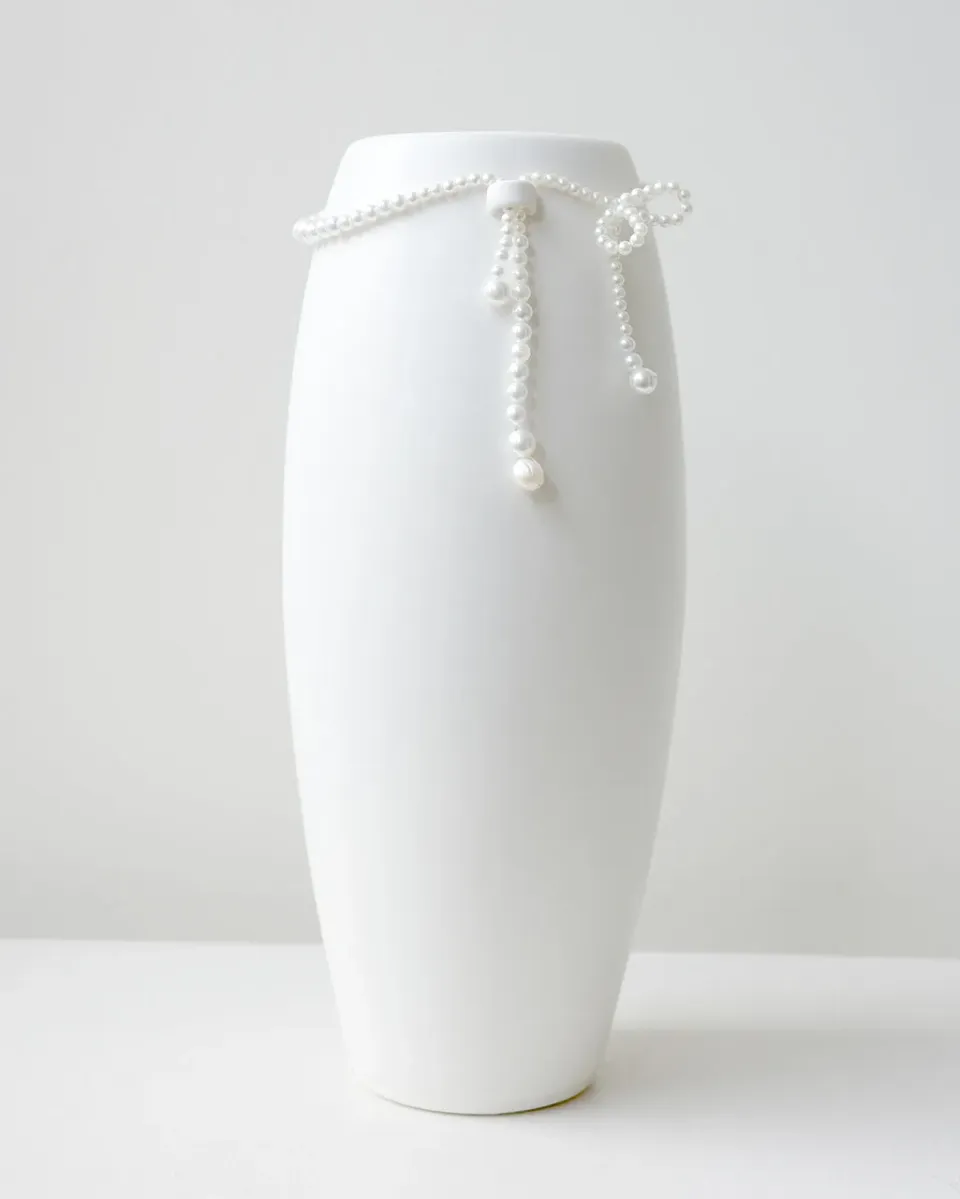 Completedworks Where Time Thins vase blanc mat medium
