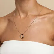 Astrid & Miyu Q Initial Bold Pendant collier or initiale Q