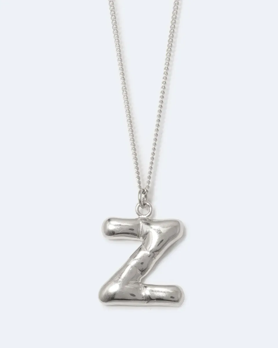 Completedworks Classicworks Z collier lettre Z argent recyclé