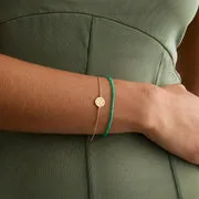 Astrid & Miyu Agate May bracelet or massif agate