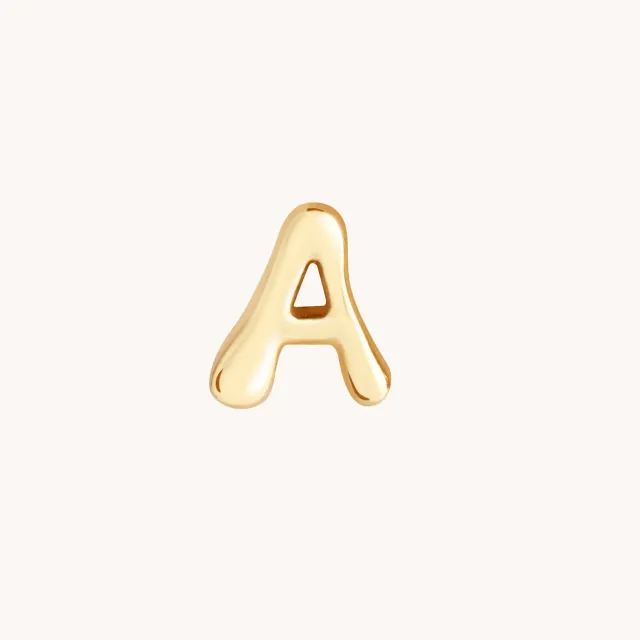 Astrid & Miyu A Initial Click charm or massif lettre A