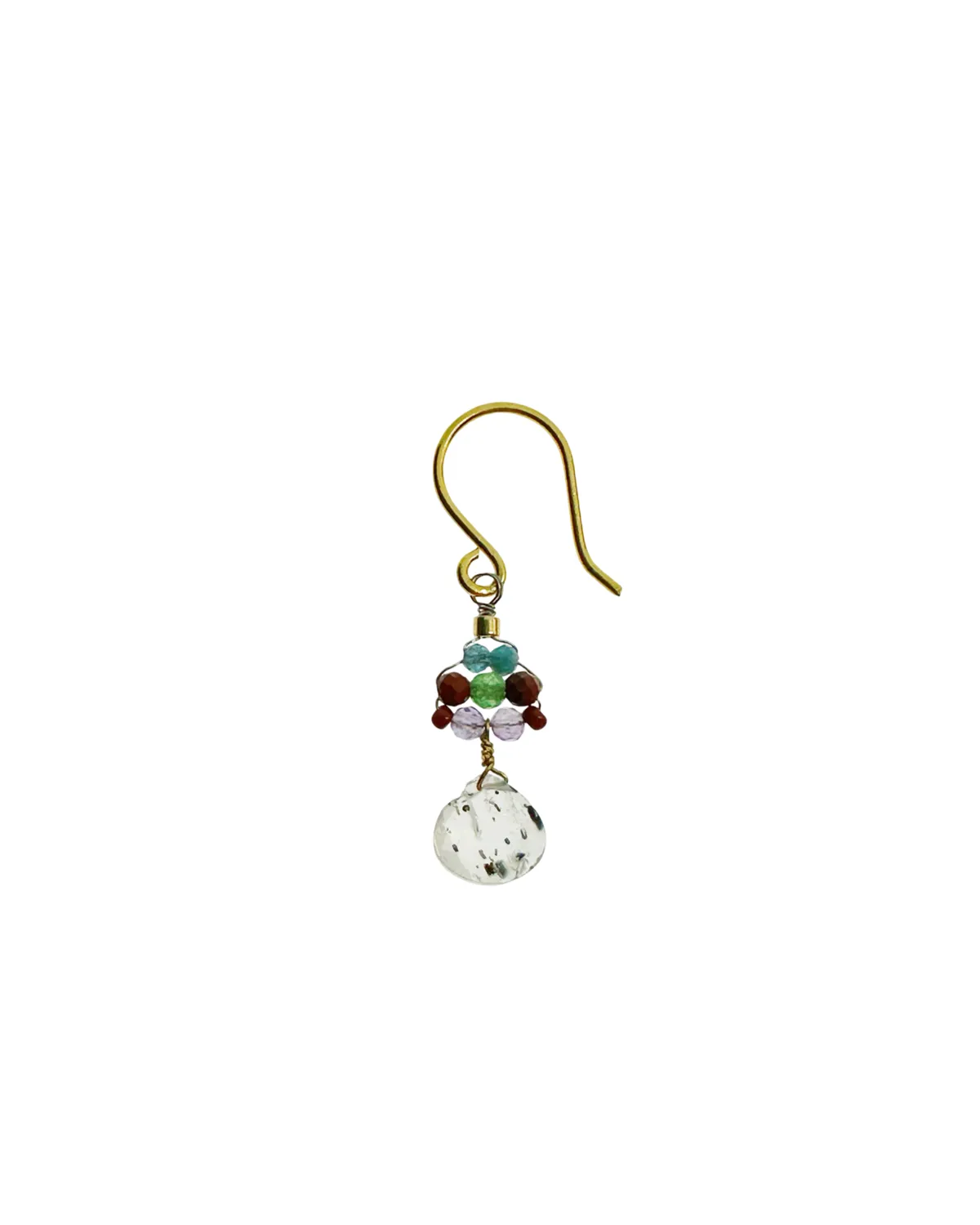 Le Fourbi de Capucine P25 boucles améthyste 3 cm