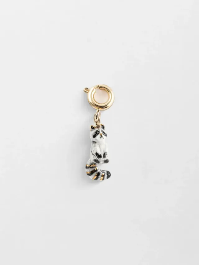 Nach Bijoux Raoul Raton Laveur charms porcelaine Mix Match