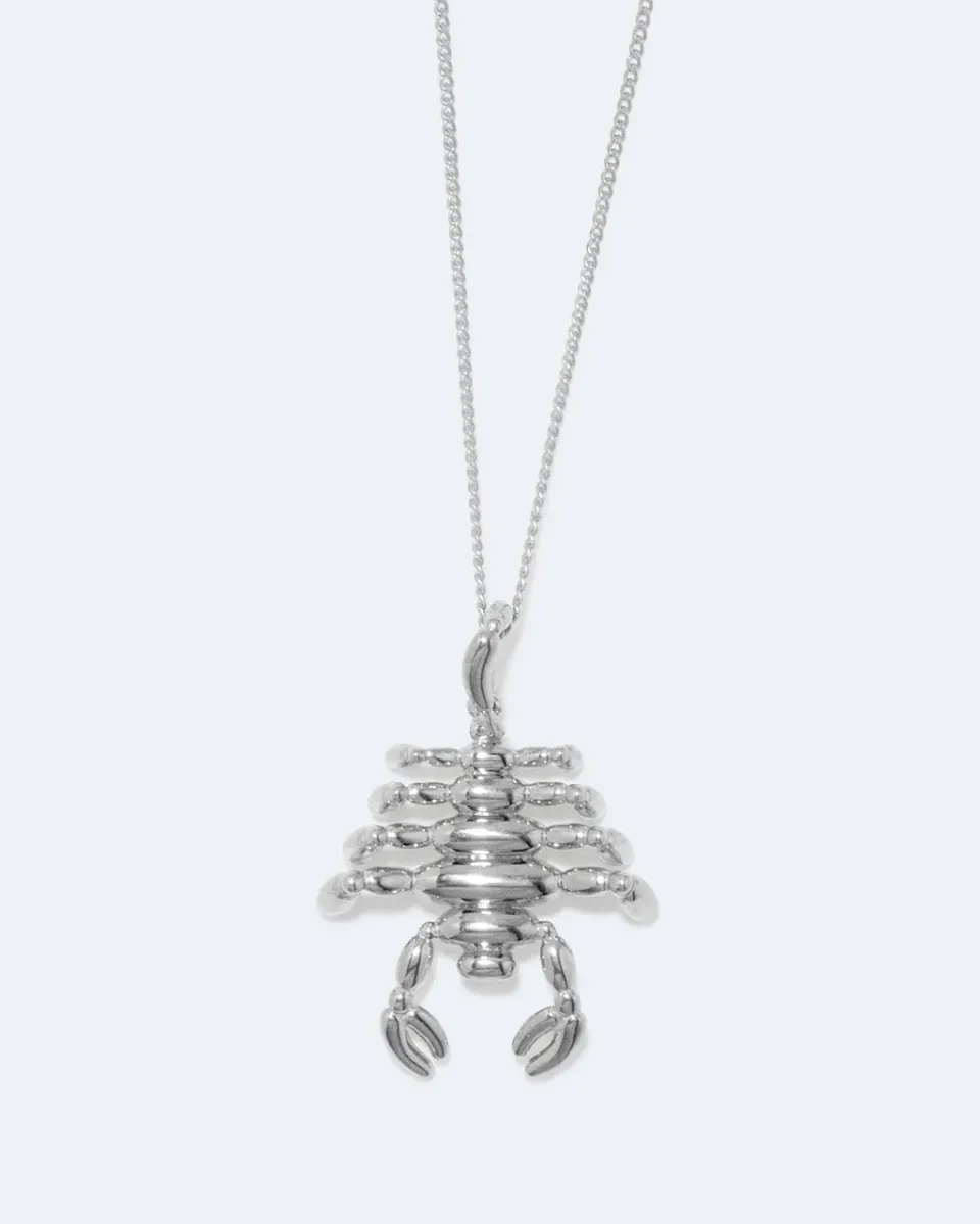 Completedworks Classicworks Scorpio collier pendentif zodiaque platine