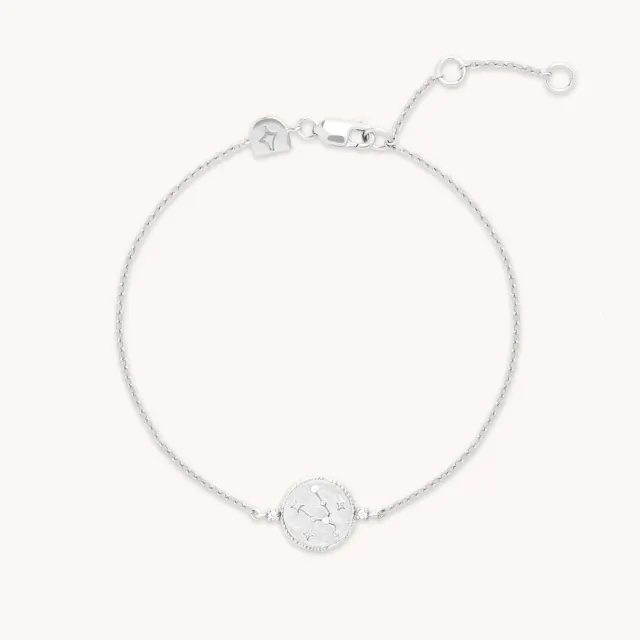 Astrid & Miyu Zodiac Taurus bracelet argent taureau