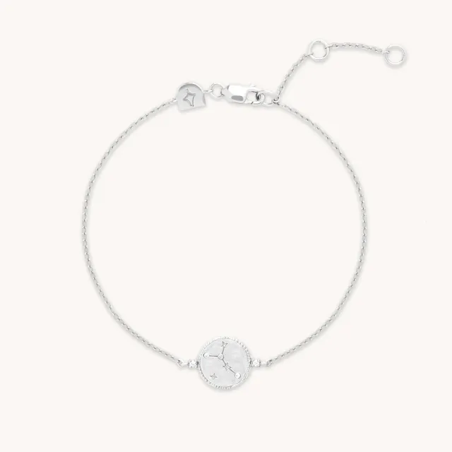 Astrid & Miyu Zodiac Cancer bracelet argent signe