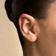 Astrid & Miyu Diamond Marquise piercing diamant or massif