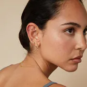 Astrid & Miyu Alexandrite Marquise clous d'oreilles or massif
