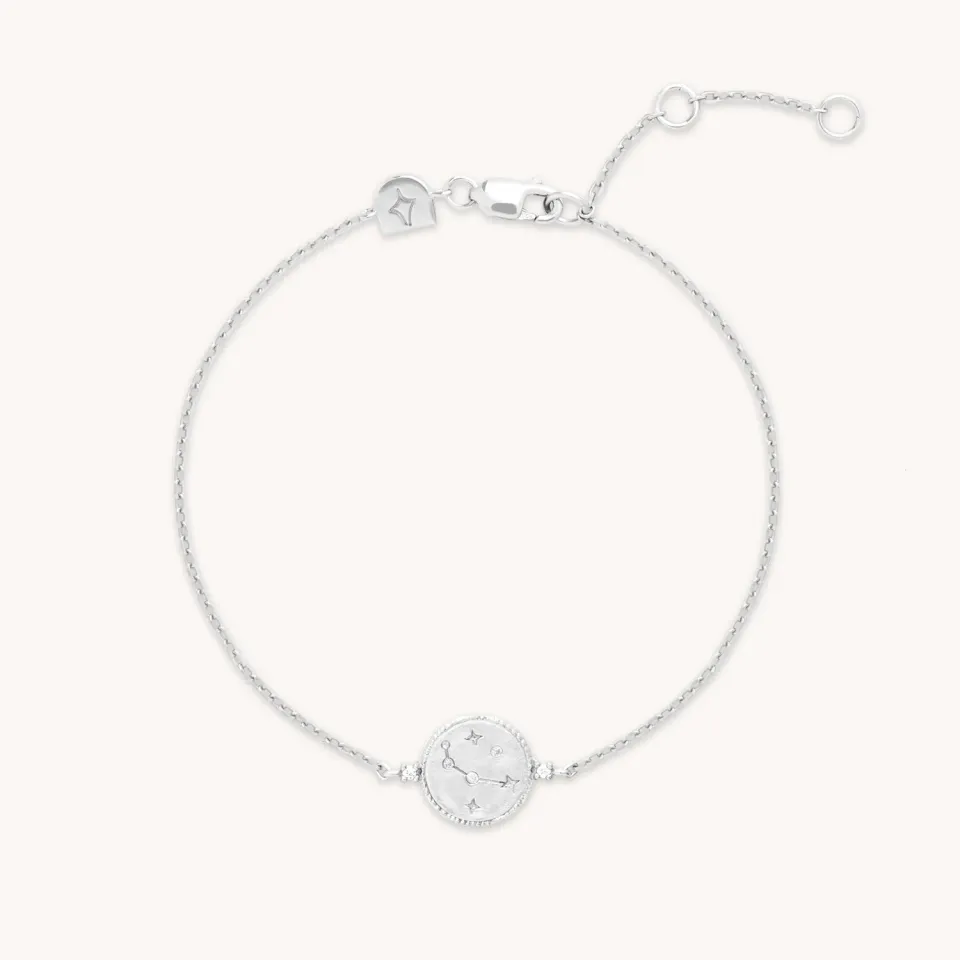 Astrid & Miyu Aries Zodiac bracelet argent Bélier