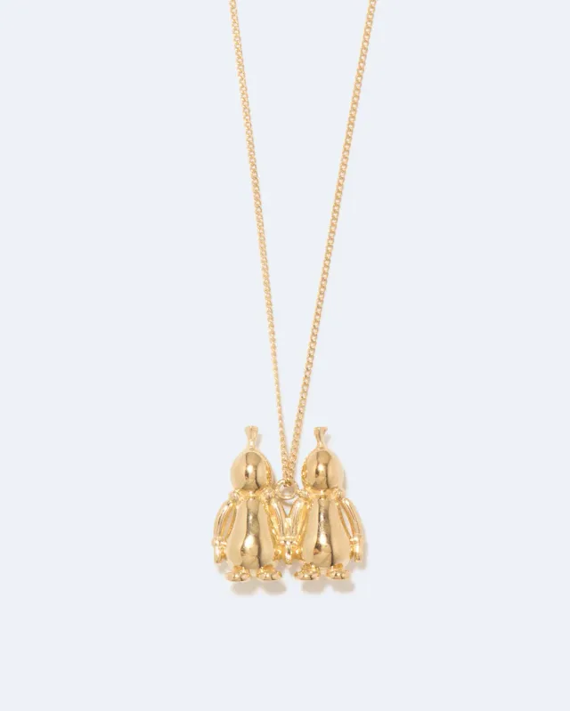 Completedworks Classicworks Gemini pendentif plaqué or