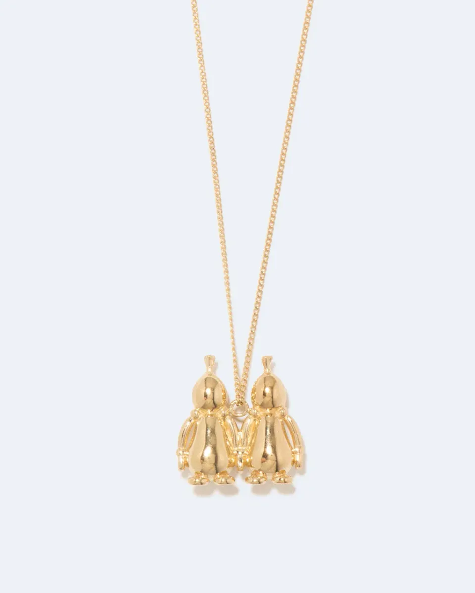 Completedworks Classicworks Gemini pendentif plaqué or