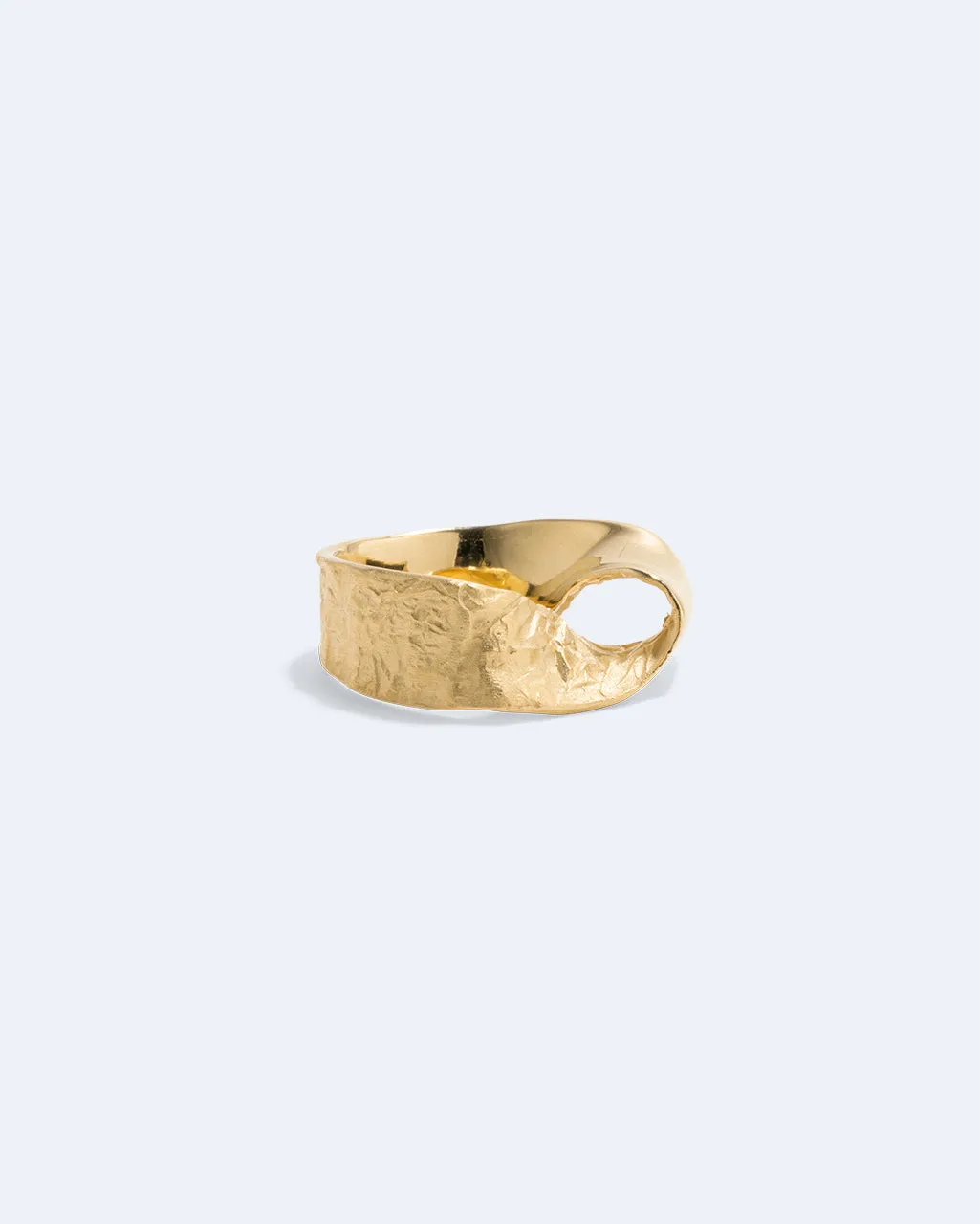 Completedworks Ribbon II bague plaqué or ruban