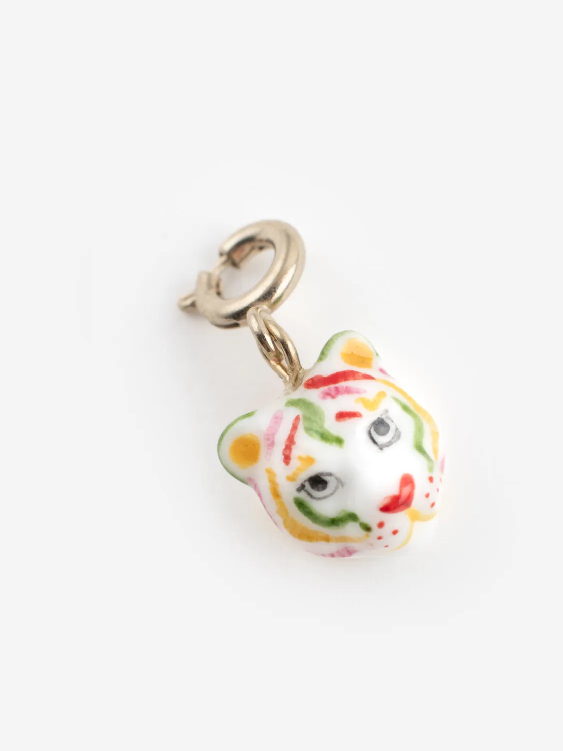 Nach Bijoux Crazy Tiger charms tigre porcelaine 2,2 cm