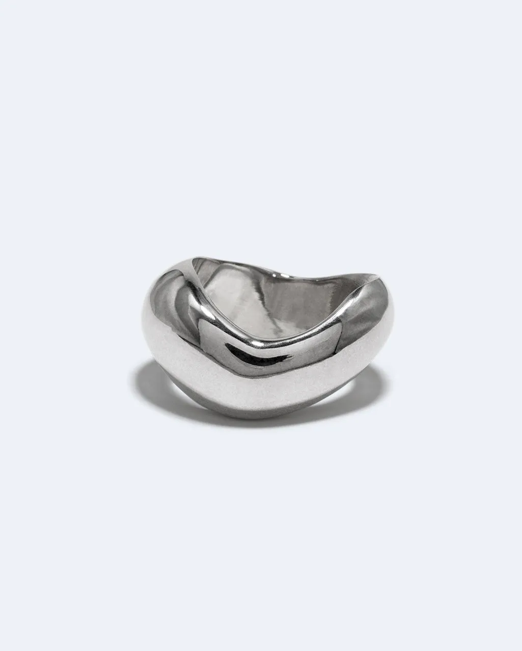Completedworks Post-Capital lot 3 bagues empilables platiné