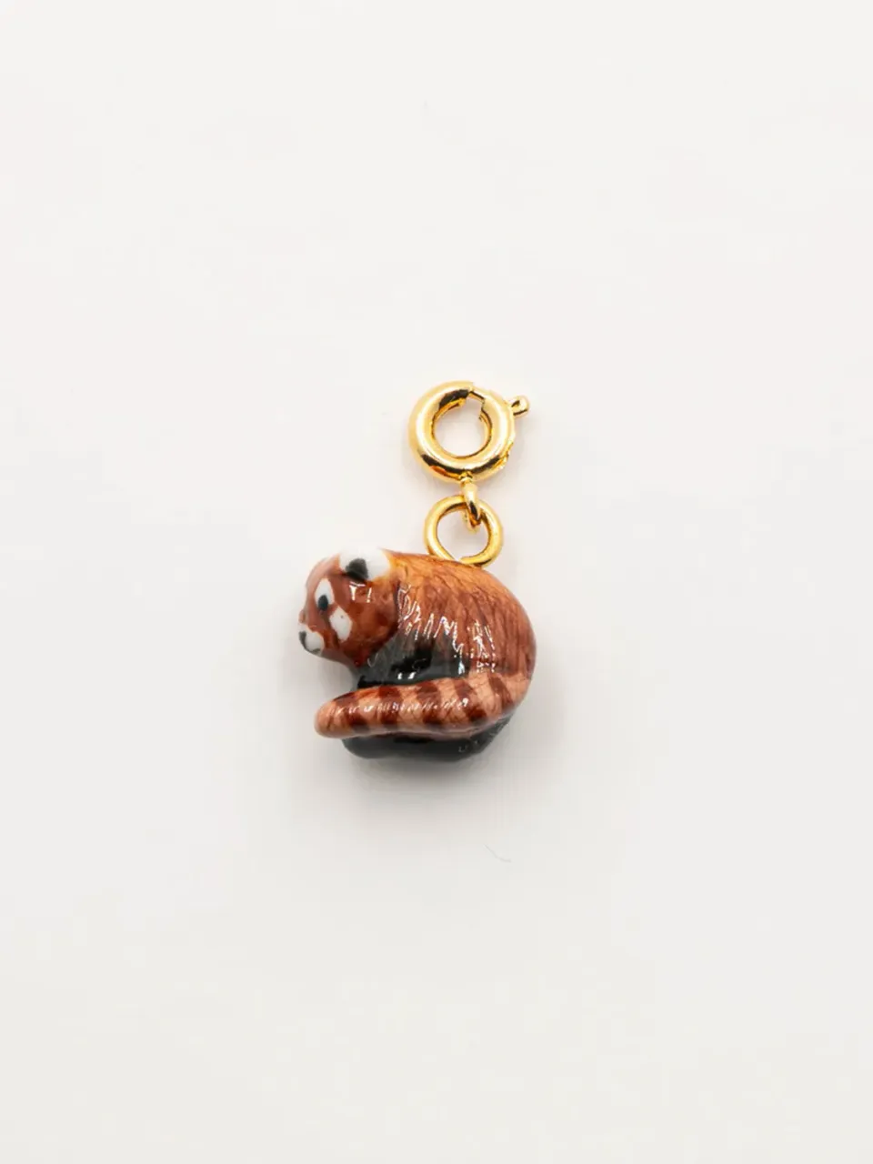 Nach Bijoux Les Protégés panda roux charms porcelaine