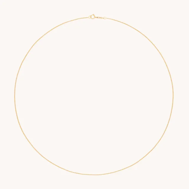 Astrid & Miyu Miyu Chain collier or massif chaîne