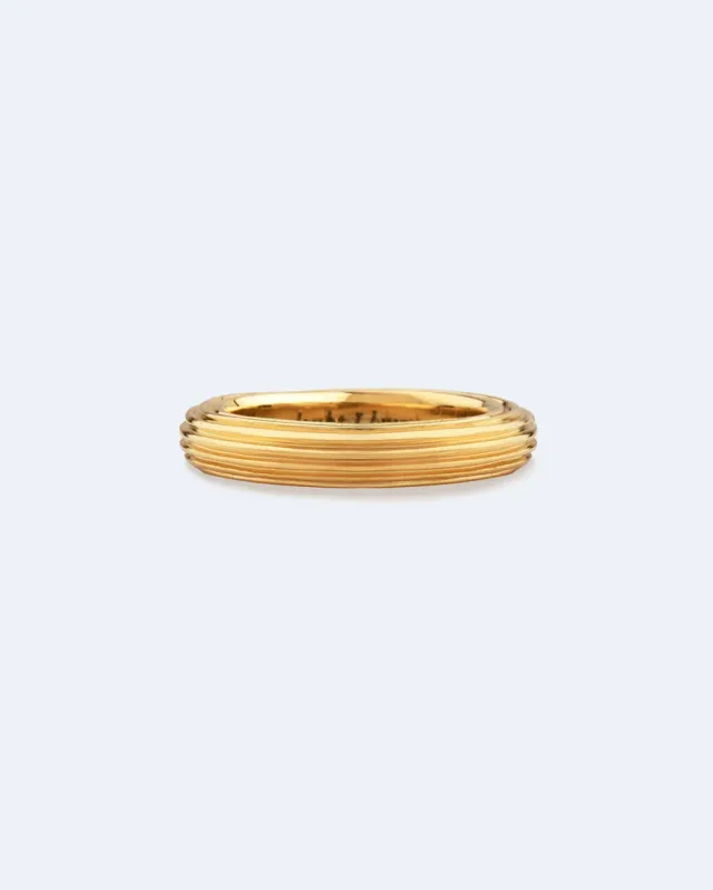 Completedworks Pillar alliance or jaune 18 carats