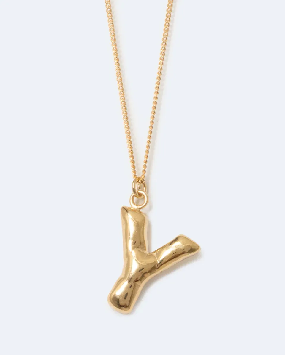 Completedworks Classicworks Y collier plaqué or